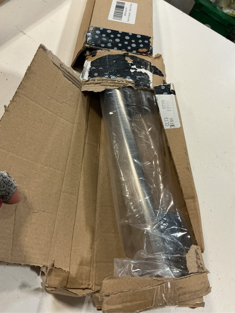Condition photo showing As Is for wr12x34310 stainless steel freezer door handle approx. 27.8", compatible with ge refrigerator, replaces 4960021 ap6994366 ps16220203 eap16220203