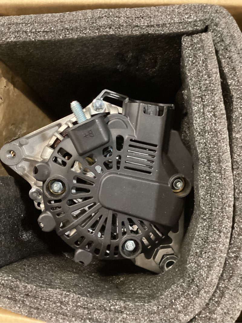 Condition photo showing As Is for 90a alternator fit for 2011-2017 elantra 2012-2013 soul 1.8l 2.0l l4 | alternator compatible with 2014-2016 forte 1.8l 2.0l l4 replace for 11610 373002e200 2610428