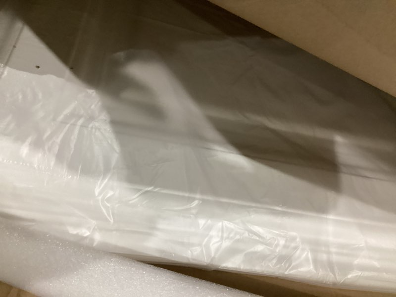 Condition photo showing Good Condition for art3d 12-pack drop ceiling tiles 2x4 ft, pvc decorative ceiling covering panels for basement kitchen bathroom, 24x48 inch, cover 96 sq. ft, smooth white smooth white 24x48 inch