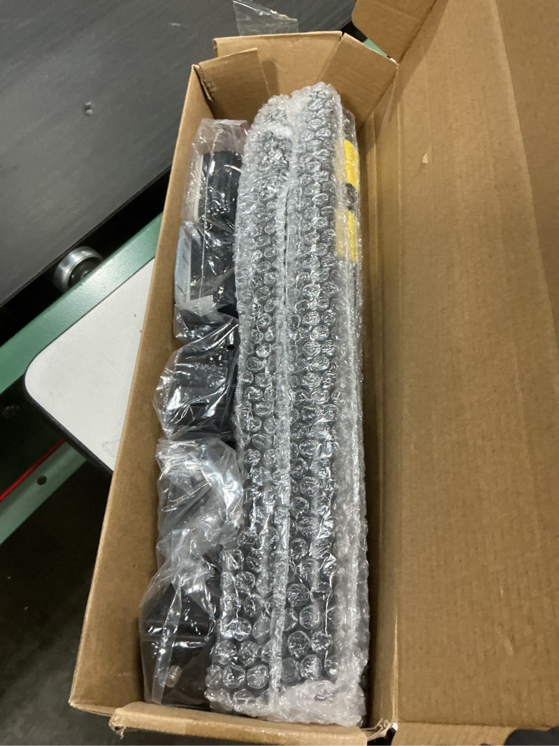 Condition photo showing New/Like New for Christmas Garland Hanger for Front Door Frame,Garland Hanger for Front Door Frame?Adjustable ''18-80‘' Heavy-Duty Holder for Wreaths,Lights,Damage-Free No-Drill Design.