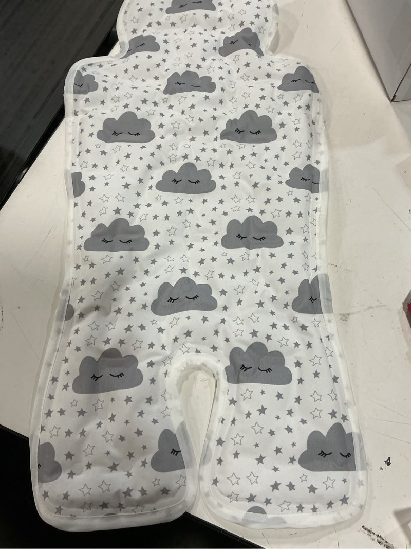 Condition photo showing New/Like New for pinkunn gel car seat baby cooling pad for summer breathable stroller cooler pad multifunctional carseat cooling mat for baby child dining chair safety seat stroller (white,cloud)