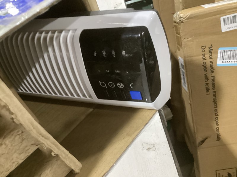 Condition photo showing Good Condition for lasko oscillating tower fan with remote control - tower fan for bedroom & office, 4 quiet speeds, 38" white, t38400