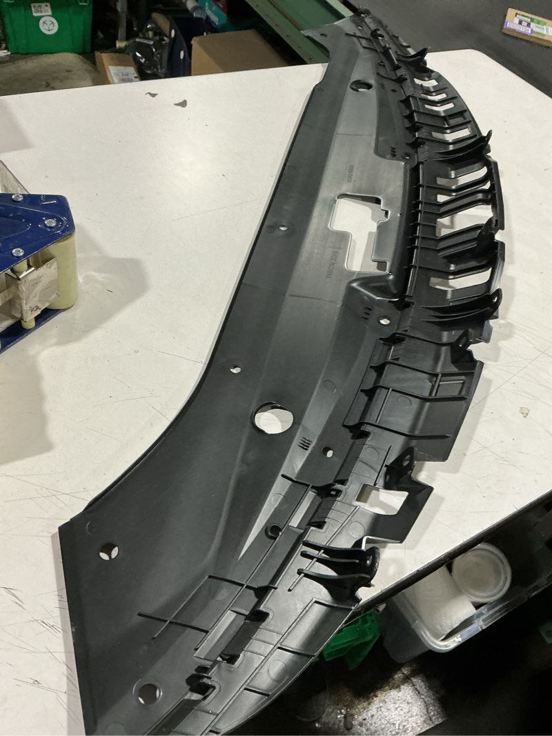 Condition photo showing Good Condition for xqsmwf front upper bumper grille radiator sight shield support cover trim compatible with kia optima 2019 2020, replace 86360d4500 86360d5500 upper radiator grille cover
