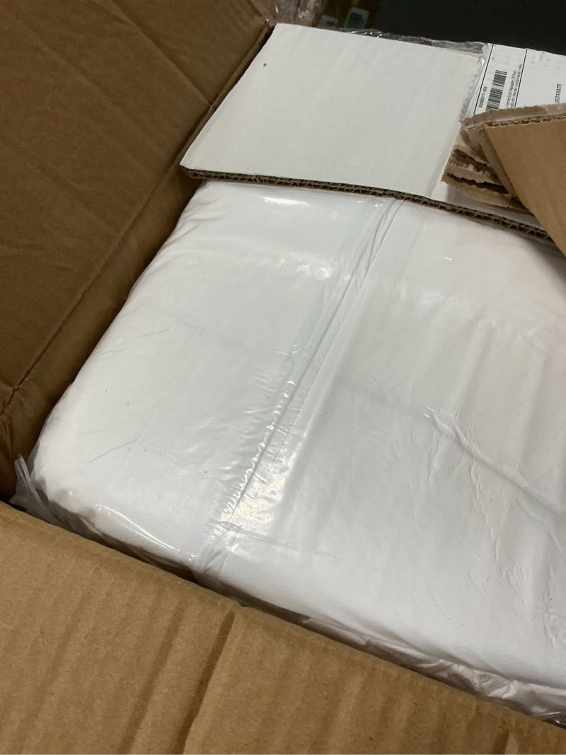 Condition photo showing New/Like New for Hazmat Suits Disposable | 25 Pack | Protective Coveralls with Attached Hood and Boots | Heavy Duty Full Body Painters Suit for Adults - Breathable & Water Resistant | 5X-Large 25 5X-Large
