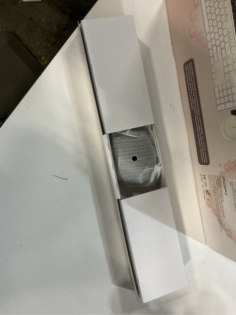 Condition photo showing As Is for Wireless Keyboard and Mouse Combo, MOFII 104 Keys Full-Size Retro Round Keys Typewriter Keyboards Ergonomic Keyboards and Mouse Wireless for Windows, PC, Laptop, Desktop Black