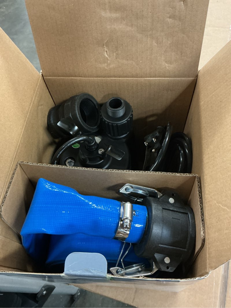 Condition photo showing Good Condition for superior pump 91027 1/5hp multi-use submersible utility pump with 25-foot hose kit