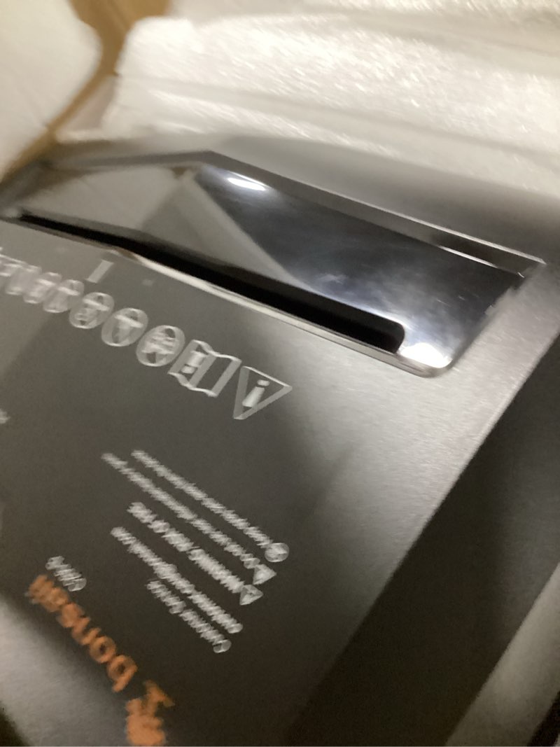 Condition photo showing As Is for bonsaii 12-sheet micro cut shredders for home office, 60 minute p-4 security level paper shredder for cd, credit card, mails, staple, clip, with jam-proof system & 4.2 gal pullout bin c266-b 12 sheet-6 0mins