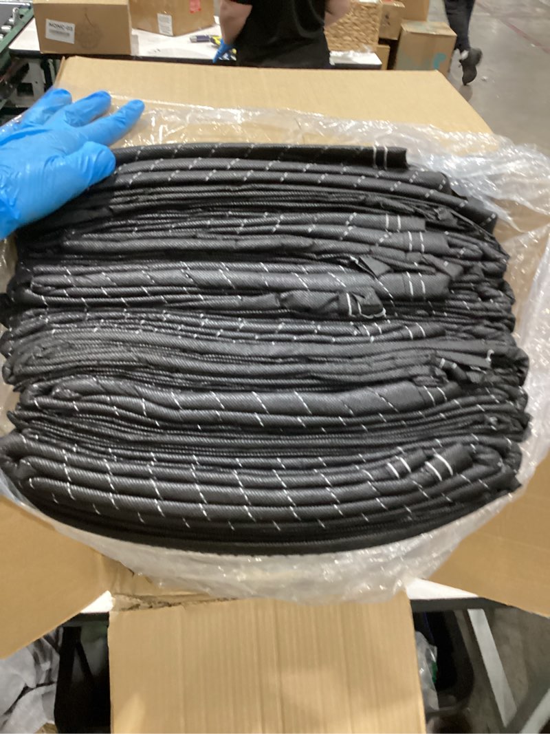 Condition photo showing Good Condition for moving packing blankets - ultra thick pro - 72" x 40"(27lb) - professional quilted shipping furniture pads black,12 pack