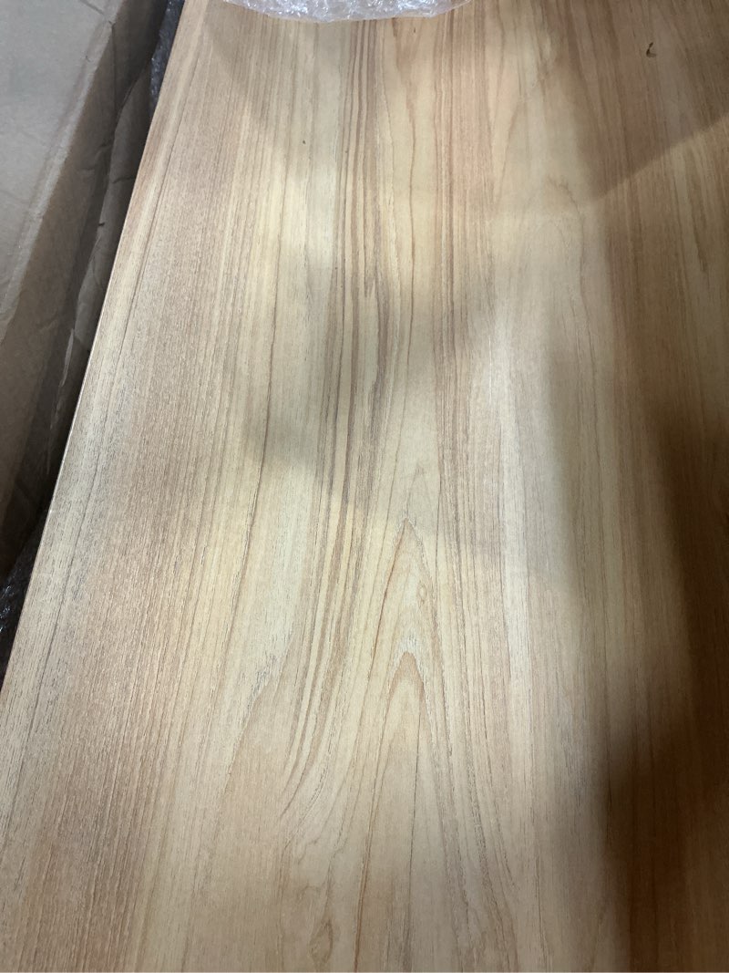 Condition photo showing Good Condition for Hoolerry 5 Pcs Wire Shelf Covers Foamed PVC Wire Rack Covers for Removable Closet (Not Wood) Pantry Shelves for Cabinet Bathroom Kitchen Shelving Decoration(Wood Color,38x16inch) 38 x 16 Inch Wood Color