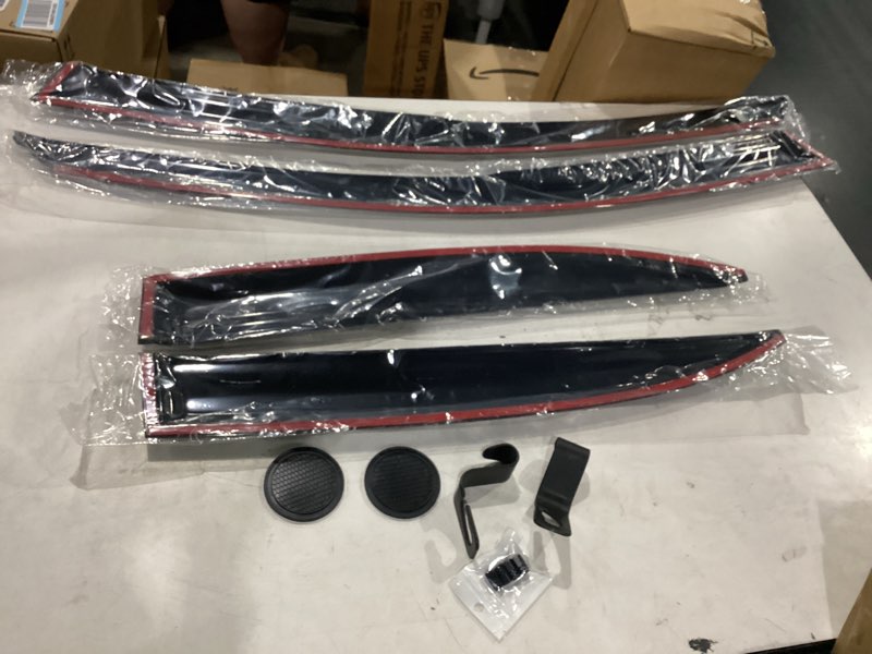 Condition photo showing New/Like New for window visors rain guards for acura tsx 2004 2005 2006 2007 2008 accessories, wind deflectors vent shades for acura tsx e114-for-acura-tsx-04/08