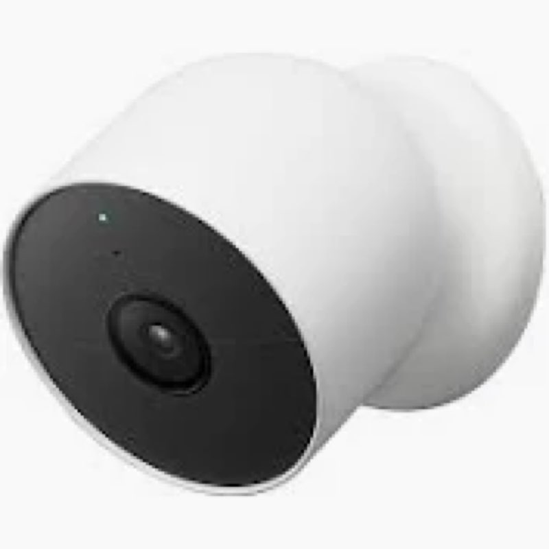 Google Nest Cam Outdoor or Indoor, Battery - 2nd Generation - 1 Pack