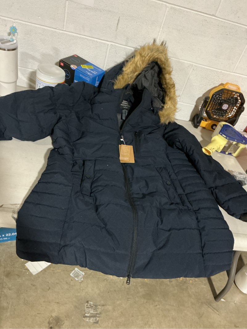 Condition photo showing Good Condition for wantdo women's plus size winter jacket warm long puffer coat quilted parka jacket with removable fur hood