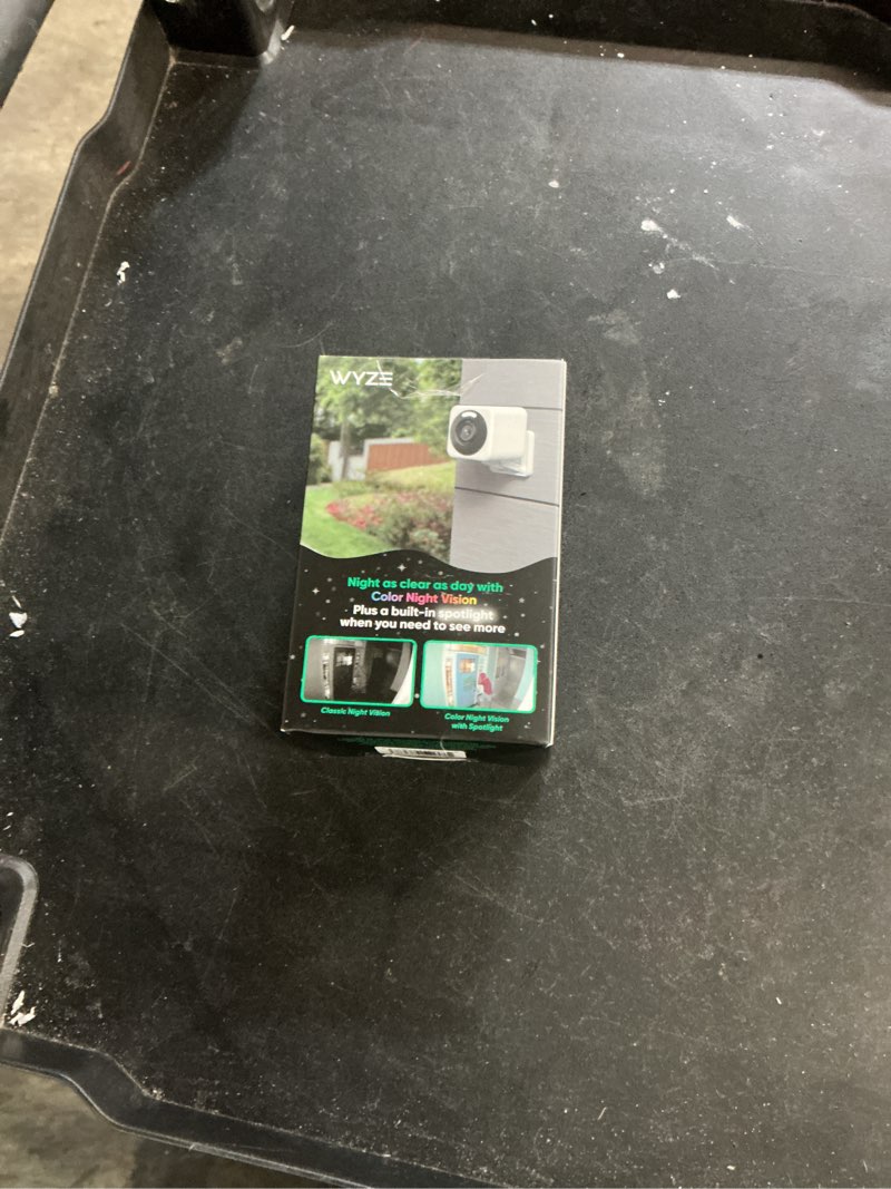 Condition photo showing New/Like New for wyze cam v4 (latest model), 2.5k ai security camera, indoor/outdoor cameras for home security, baby monitor & pet camera, vibrant color night vision, no subscription required, free expert help