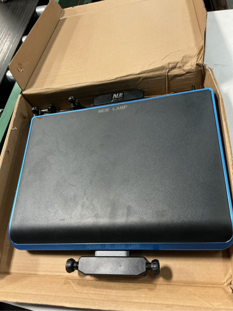 Condition photo showing As Is for Portable Car Seat Tray Table, Car Backseat Table, Adjustable Seat Back Laptop Desk, Foldable Telescopic Auto Backseat Food Trays Desk, for Working, Writing, Eating, Traveling