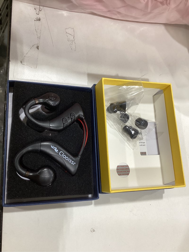 Condition photo showing Good Condition for S36 HiFi Waterproof Earbuds for Swimming, IPX8 TOP 32GB Swimming Headphones with Bluetooth & MP3 Playback, in-Ear Noise Cancellation Wireless Underwater Sports Headphones for Swimming (32GB)
