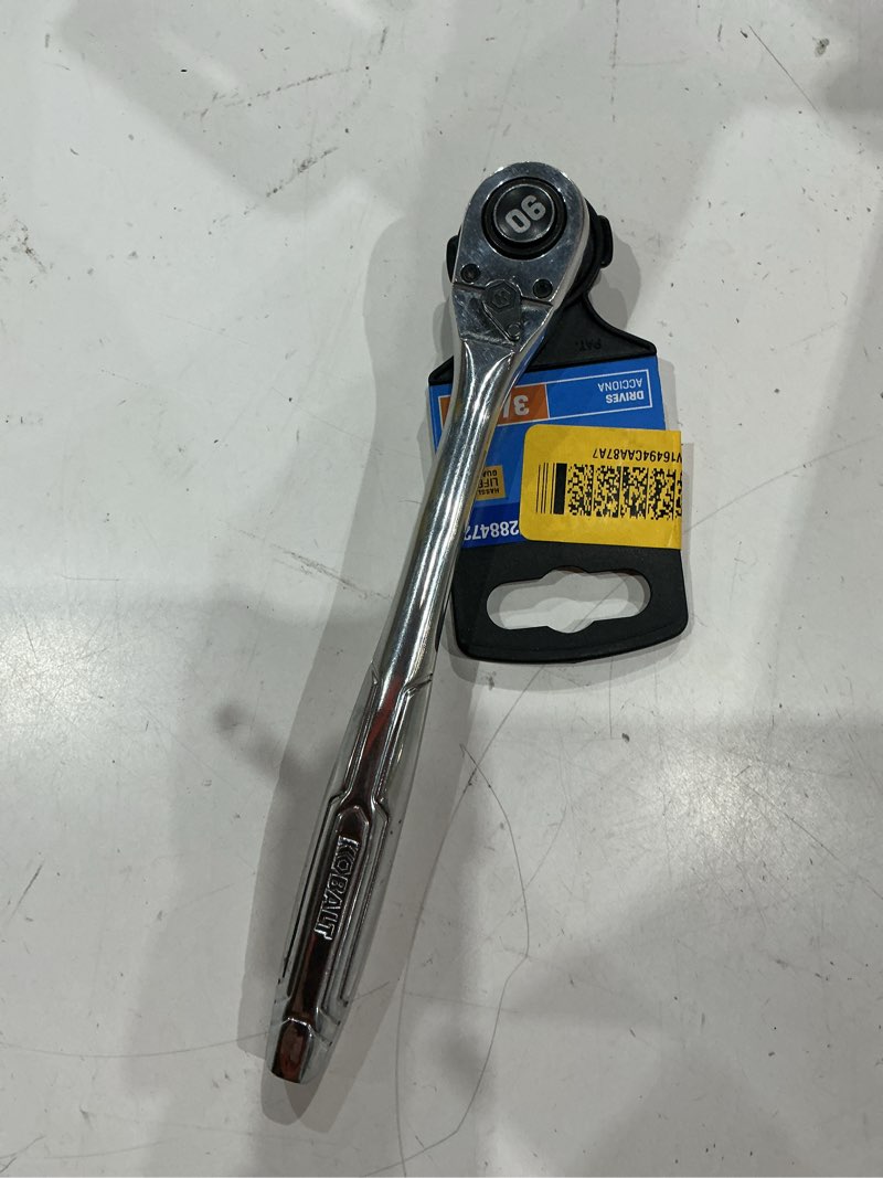 Condition photo showing Good Condition for kobalt 90-tooth 3/8-in drive full polish handle ratchet