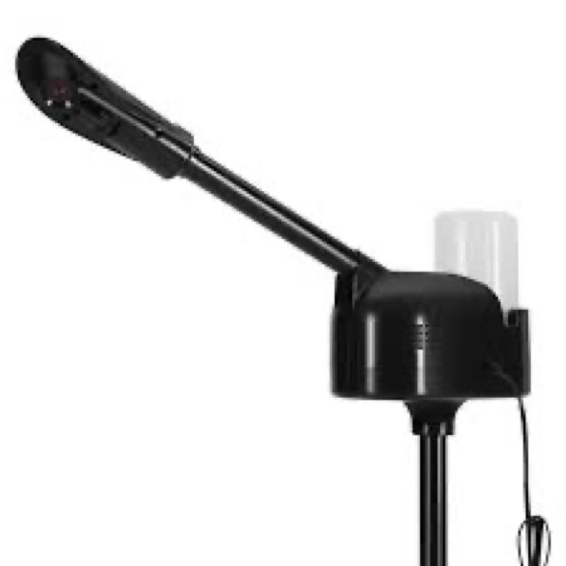 Artist hand Black Facial Steamer Professional Barber Face Steamer for Shaving & Skin Care for Barber