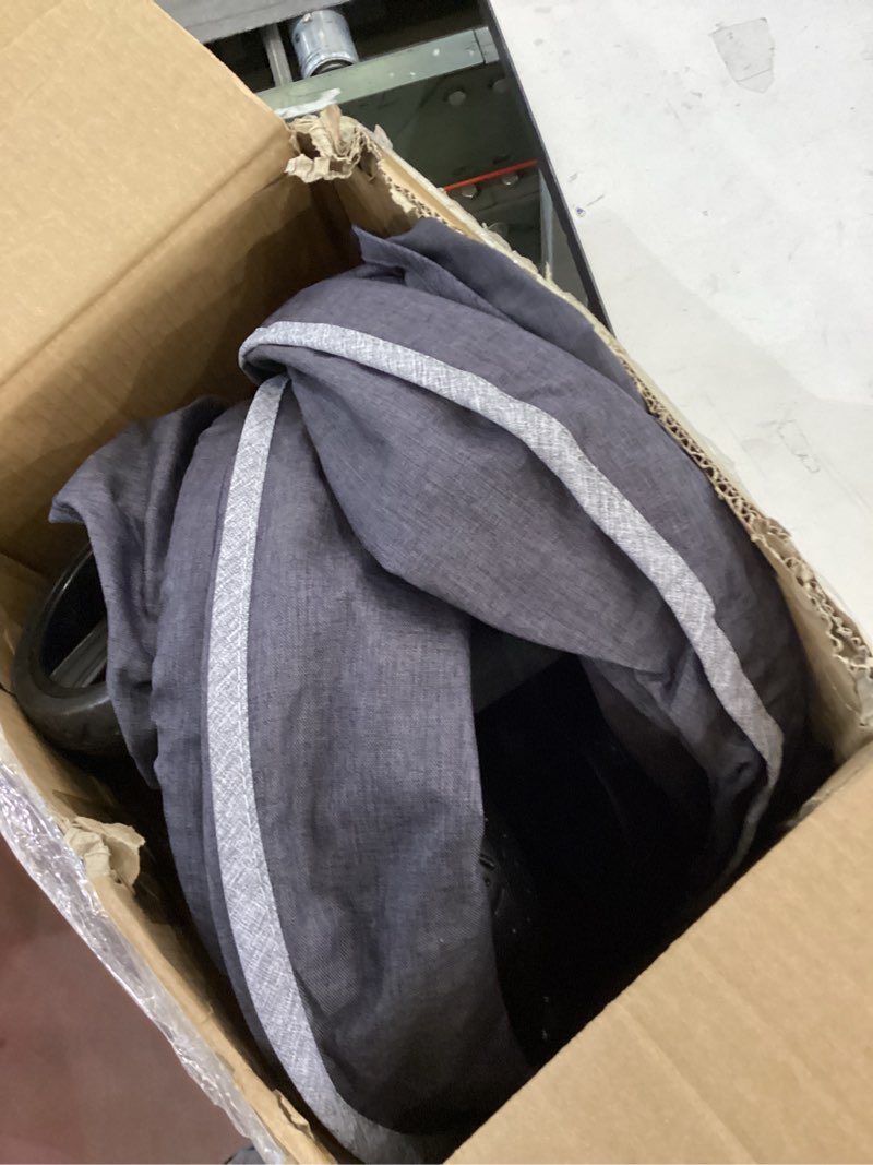 Condition photo showing Good Condition for Dream On Me Volgo Twin Umbrella Stroller in Black, Lightweight Double Stroller for Infant & Toddler, Compact Easy Fold, Large Storage Basket, Large and Adjustable Canopy