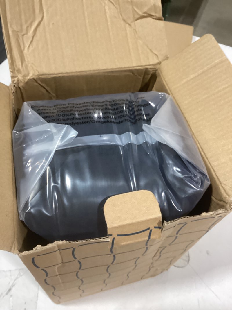 Condition photo showing New/Like New for Bedsure GentleSoft Fluffy Black Blanket Cozy Gifts for Men, Black Home Decor Soft Fuzzy Plush Thick Warm Sherpa Fleece Faux Fur Throw Blanket for Couch Bed, Living Room College Dorm Decor, 50x60 03- Tie Dye Black Throw (50" x 60")