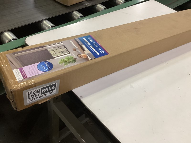 Condition photo showing New/Like New for Motorized Blinds with Remote,100% Blackout Smart Roller Shades,Rechargeable Smart Blinds?Solar Panel Included? Wireless Electric Cordless Shades with Cover Compatible with Alexa White 48 * 72 A-white 48"W x 72"H