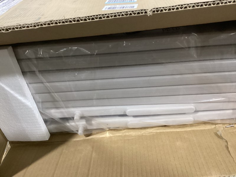 Condition photo showing Good Condition for Acrylic Dog Playpen, Indoor Whelping Box with Pet Stroller, Puppy Playpen for Small Medium Pets, Cat Rabbit & Puppies, 6-Panel with Bottom Panel, 8 Wheels, Safe, Sturdy, Apricot Gray 6 Panels with Door, Stroller and Pad