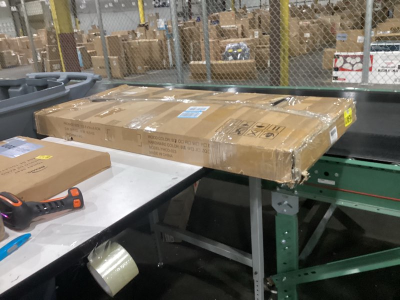 Condition photo showing Good Condition for Unikito Reversible L Shaped Desk with Magic Power Outlets and USB Charging Ports, Sturdy Corner Comp