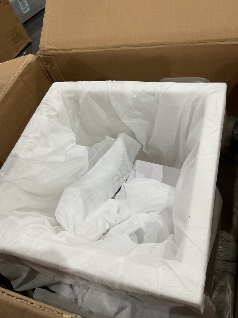 Condition photo showing Good Condition for white bar sink undermount, 13 x 13 inch small kitchen sink granite quartz wet bar single bowl deep basin and mini squeegee combo white 13"x13"x10" (undermount)