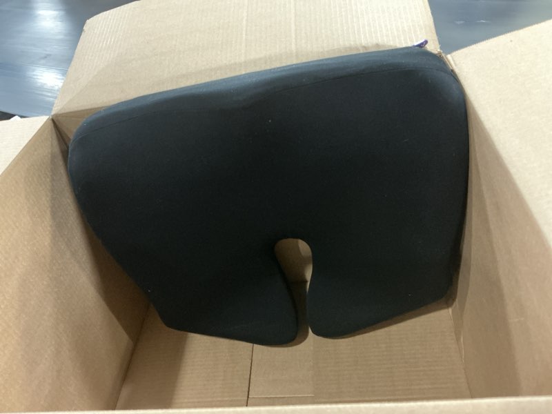 Condition photo showing Good Condition for Cushion Lab Patented Pressure Relief Seat Cushion for Long Sitting Hours on Office & Home Chair - Extra-Dense Memory Foam for Soft Support. Car Pad for Hip, Tailbone, Coccyx, Sciatica - Black