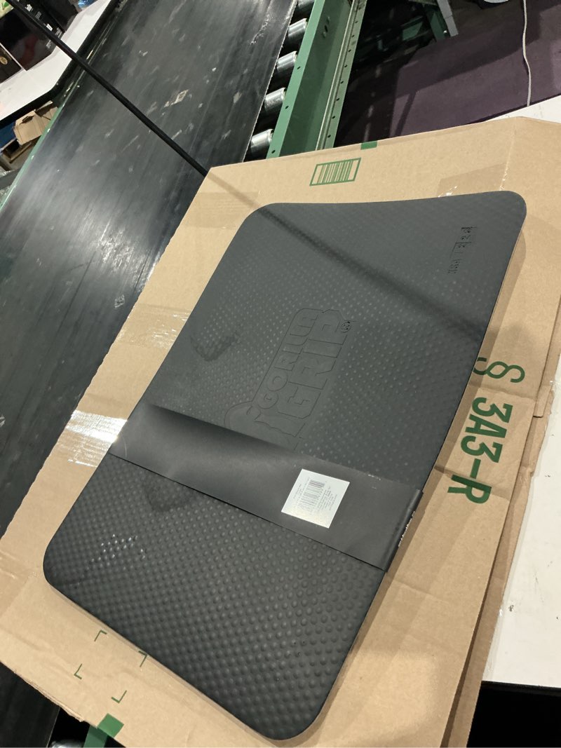 Condition photo showing New/Like New for gorilla grip comfortable cushioned kitchen mats for floor, waterproof and stain resistant soft top, 3/4 inch thick ergonomic standing desk anti fatigue mat, foam supports ankles and feet, 17x24, taupe taupe 17" x 24" x 3/4"