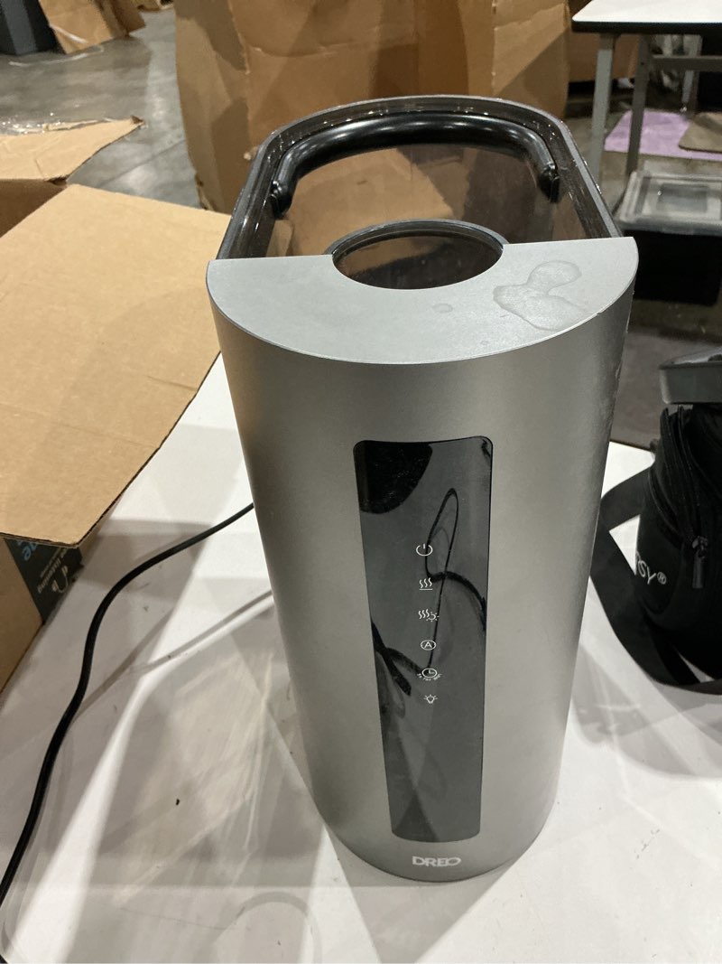 Condition photo showing As Is for dreo hm713s 6l smart warm & cool mist humidifier, 60hr runtime (alexa/google)