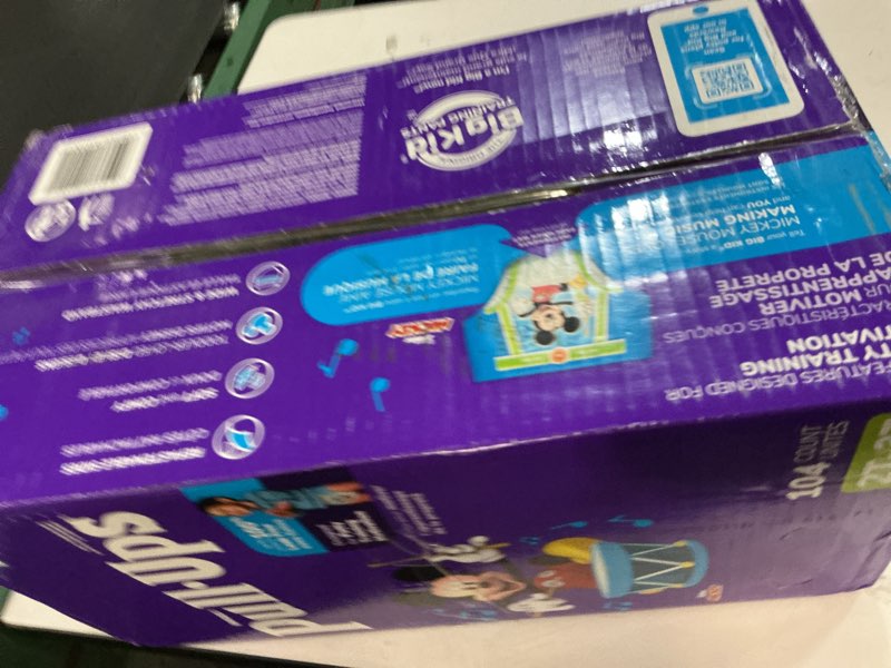 Condition photo showing New/Like New for Pull-Ups Boys' Potty Training Pants, Size 2T-3T Training Underwear (16-34 lbs), 104 Count 2T-3T 104