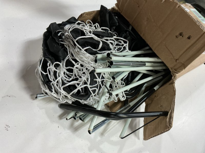 Condition photo showing Good Condition for net playz 4ftx3ft easy fold-up portable training soccer goal, 36" d x 48" w x 36" h set of 2