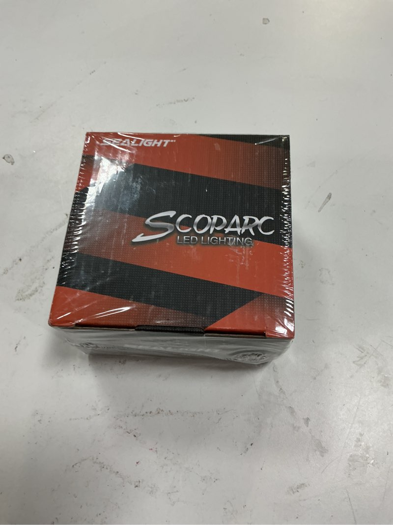 Condition photo showing New/Like New for SEALIGHT Scoparc 9012 Bulbs, ??????? Super Bright, 6500K Cool White Fog Lights, 60000+ Hour Lifespan, 3-Minute Easy Plug-N-Play Installation, Pack of 2 9012 White