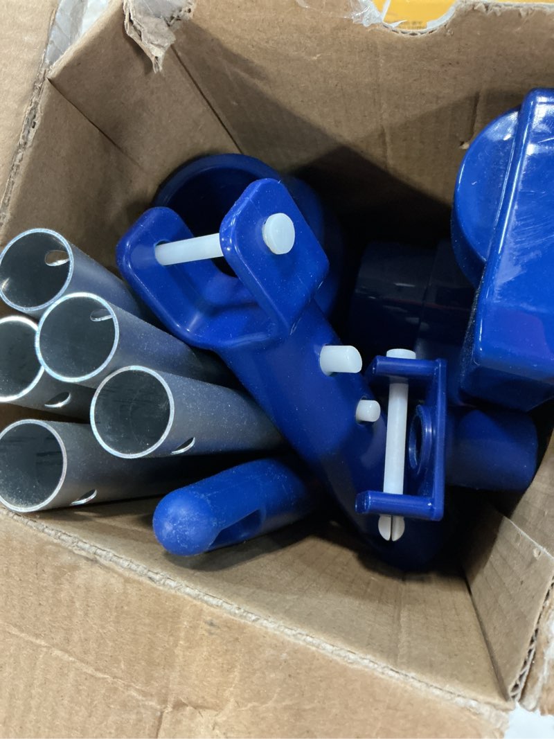 Condition photo showing As Is for poolaza manual pool vacuum for above ground pool upgrade with fine mesh bag& 56" pole, handheld pool vacuum jet underwater cleaner, spa pool vacuum cleaner attach to garden hose