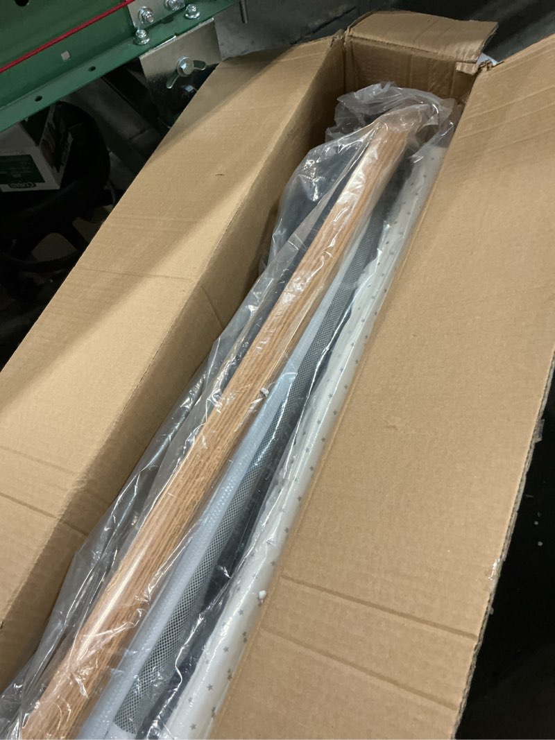 Condition photo showing New/Like New for Baby Bassinet, 3 in 1 Bedside Crib for Newborn, 6 Height Adjustable & Easy Folding & with Mosquito Net & Storage Basket & Wheels