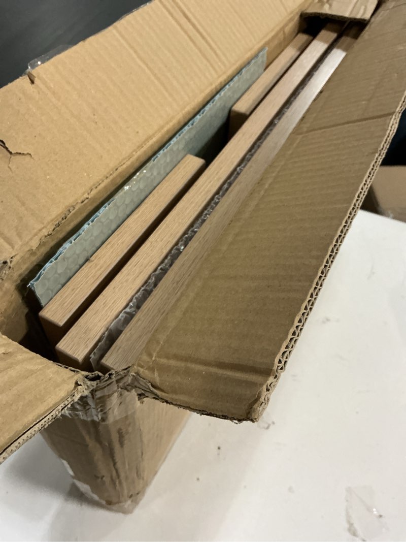 Condition photo showing Good Condition for 4U Wooden Desktop Studio Rack, Standard Rack for Equipment in Golden Oak Finish,The Perfect Solution for Keeping Your Studio Tidy and Organized