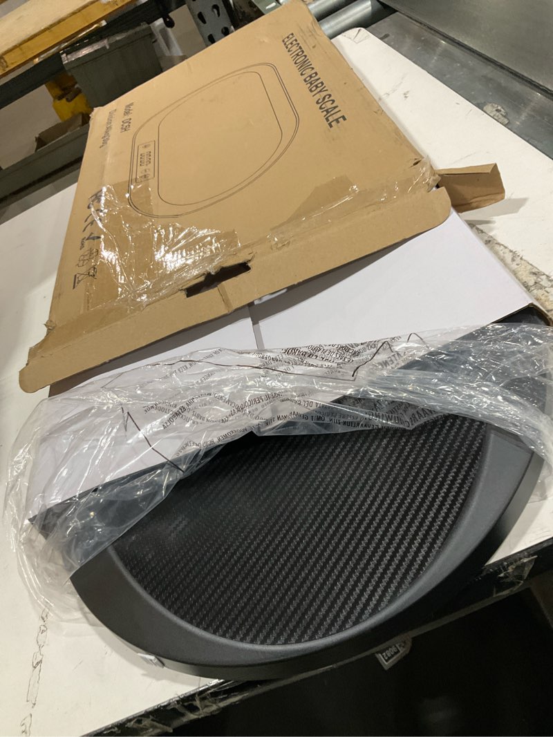 Condition photo showing As Is for electronic baby scale