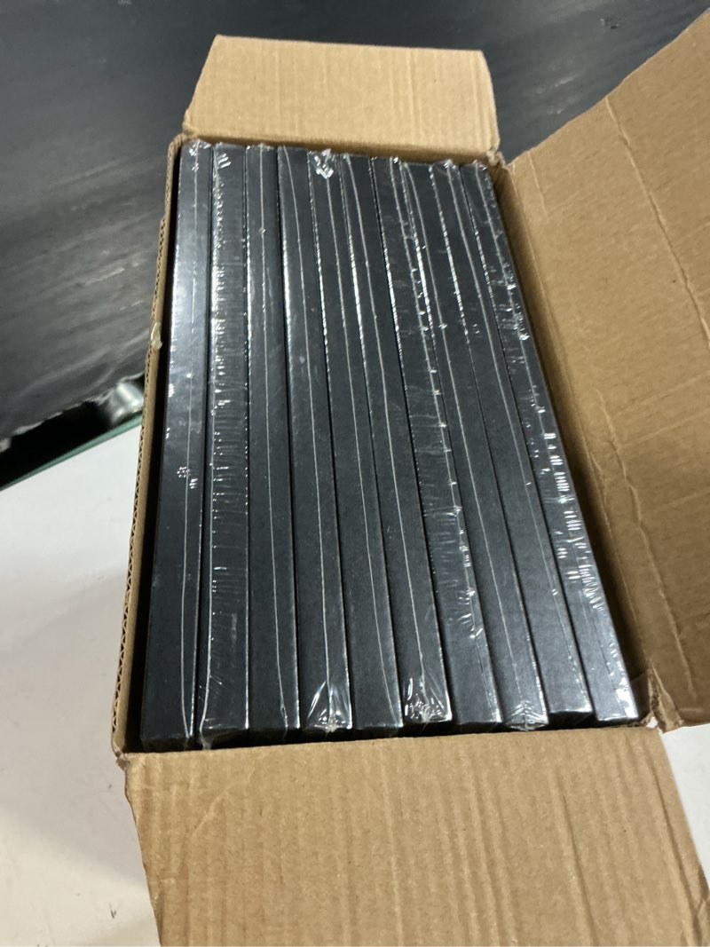 Condition photo showing New/Like New for seseat 8x12 picture frame set of 10, display pictures 8x12 prints without mat, wall mounting, black black 8x12