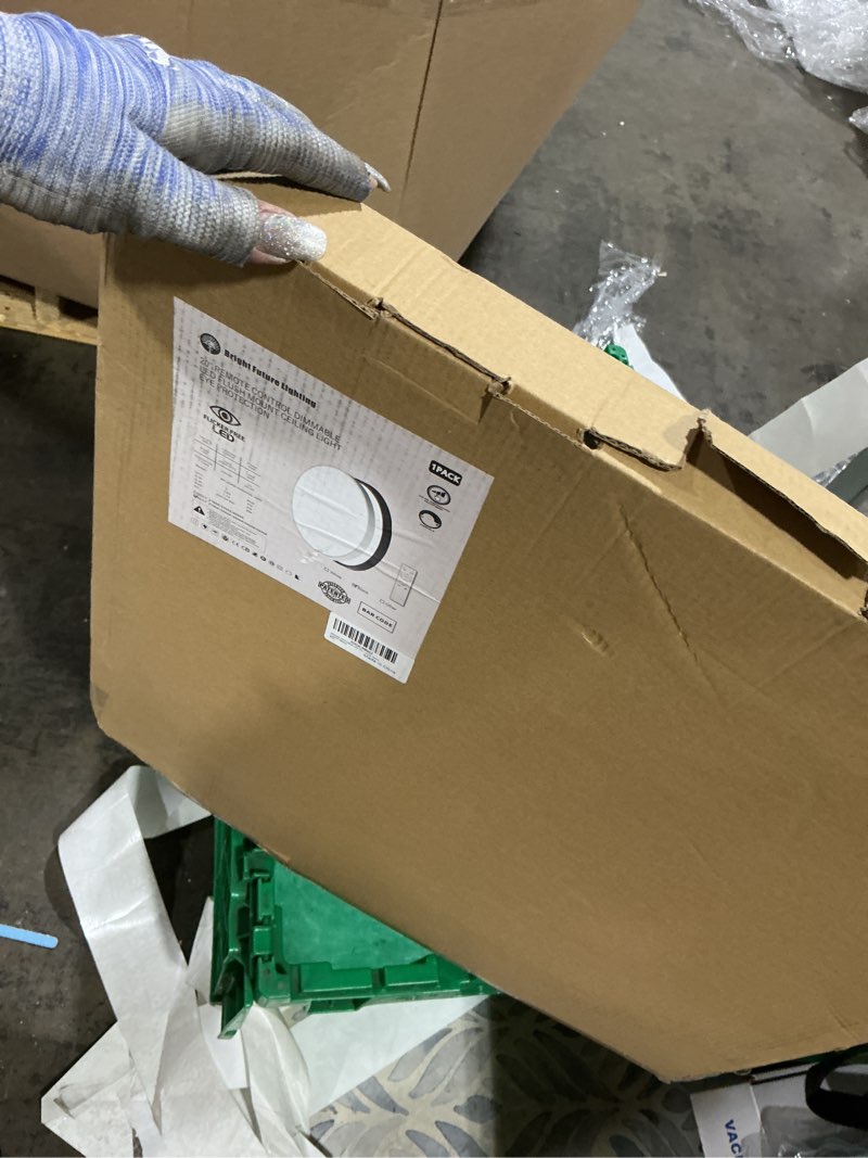 Condition photo showing Good Condition for 1pack 20 inch remote control dimmable large led flush mount ceiling light panel,40w 4350lm,2700k-600