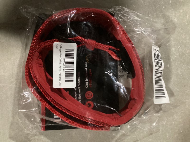 Condition photo showing Good Condition for Tuff Pupper Waterproof Action Collar for Dogs | Heavy Duty Water Proof Dog Collar | Tear Proof & Odor Free | Rust-Proof Metal Hardware | Tactical Quick Release Buckle | for Adventurous, Active Dogs