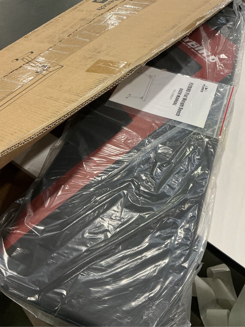 Condition photo showing Good Condition for FLYBIRD Folding Flat Bench, Sturdy Lightweight and Space-saving Bench Press Flat Weight Bench, Easy 