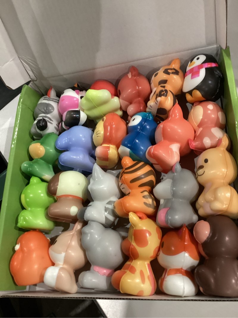 Condition photo showing Good Condition for DMIGHT Party Favors for Kids 24PCS Safari Animal Squishy Toys,Goodie Bag Stuffers, Pinata Stuffers,Birthday Gifts for Boys & Girls,Treasure Chest Prizes,Classroom Prizes for Kids