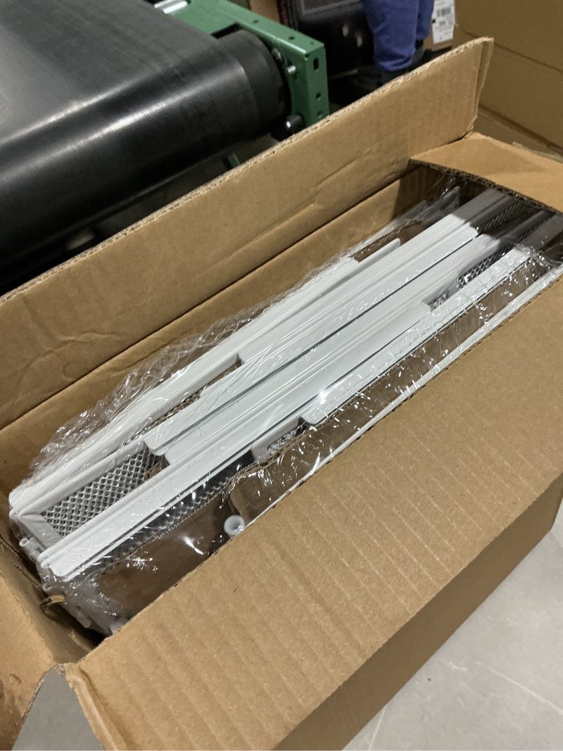 Condition photo showing New/Like New for 2 Pack 6 Tier Paper Organizer, Metal Mesh Desk File Folder, Letter Tray Organizer, Paper Sorter Desk Organizers for Office, Home or School File Folder Holder - White White-2pack