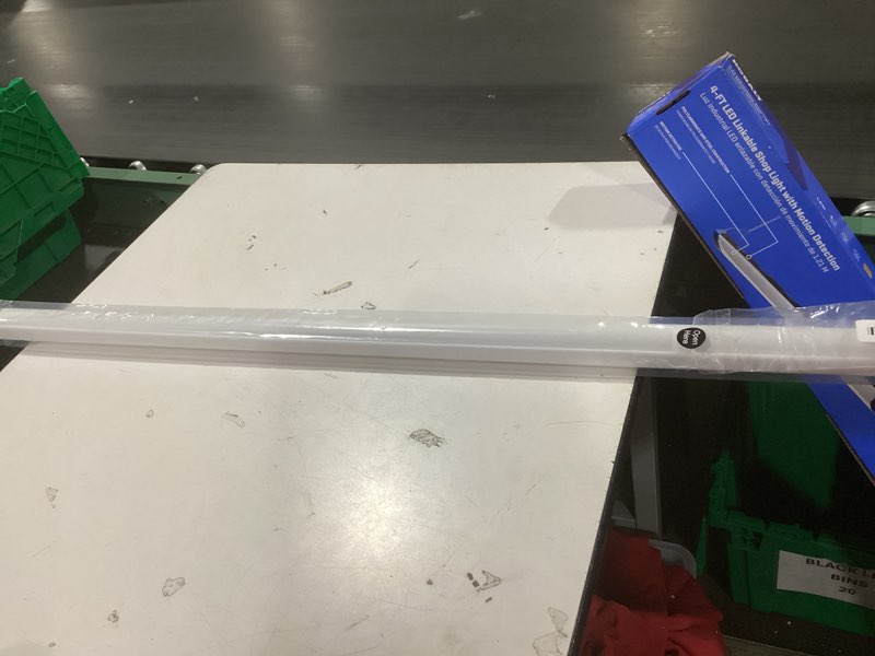 Condition photo showing As Is for  LEVOLOR 55-in x 78-in White Room Darkening Cordless Roller Shade