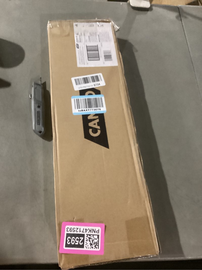 Condition photo showing Good Condition for camco adjustable broom and dustpan - portable & compact full size broom - adjusts from 24-52 inches, ideal for rv, marine, and home use (43623-a) broom with dust pan