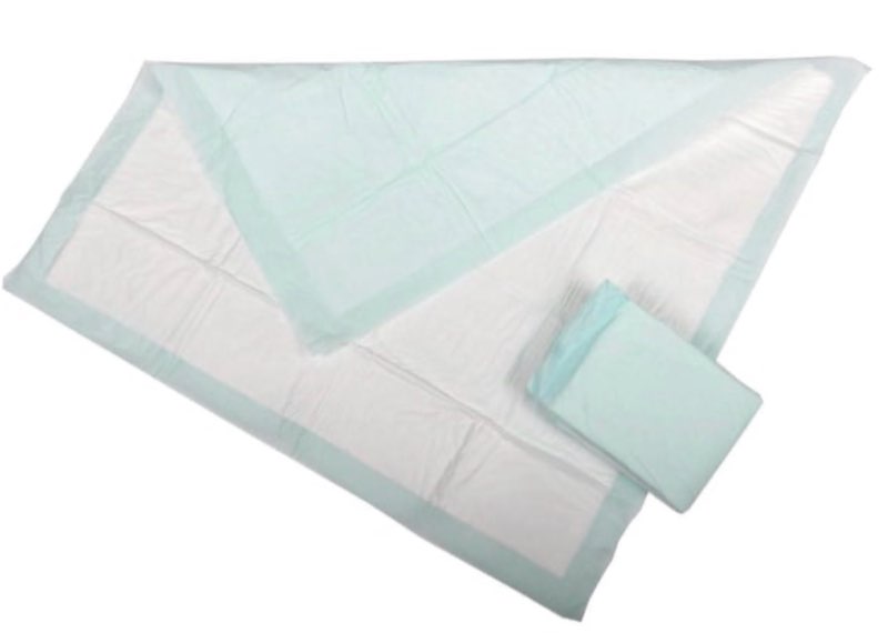 medline ultra absorbent underpads  36  x 36   case of 50 quilted polymer incontinence protection pee pads for kids pets