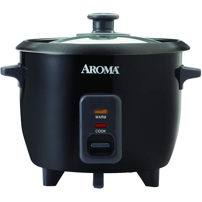 Aroma ARC-363-1NGB 6-Cup (Cooked) Pot Style Rice Cooker