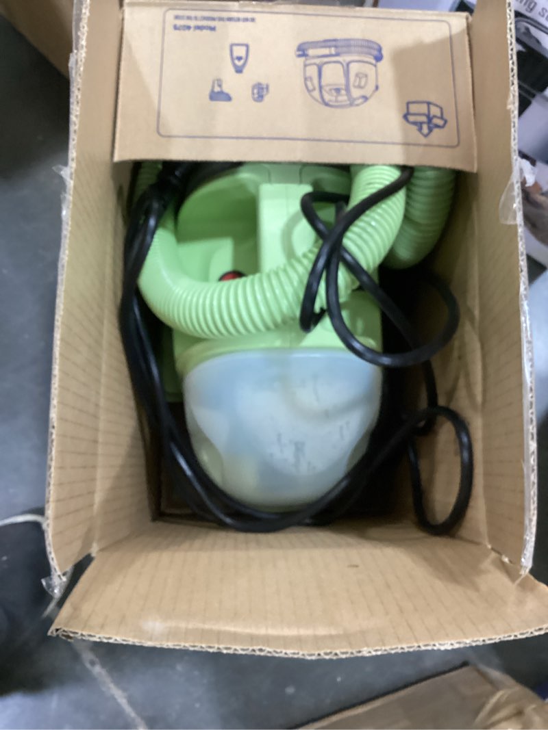 Condition photo showing As Is for BISSELL Little Green Mini Portable Carpet and Upholstery Deep Cleaner, Car/Auto Detailer, with HydroRinse Self-Cleaning Tool and 4" Tough Stain Tool, Tea Green, 4075