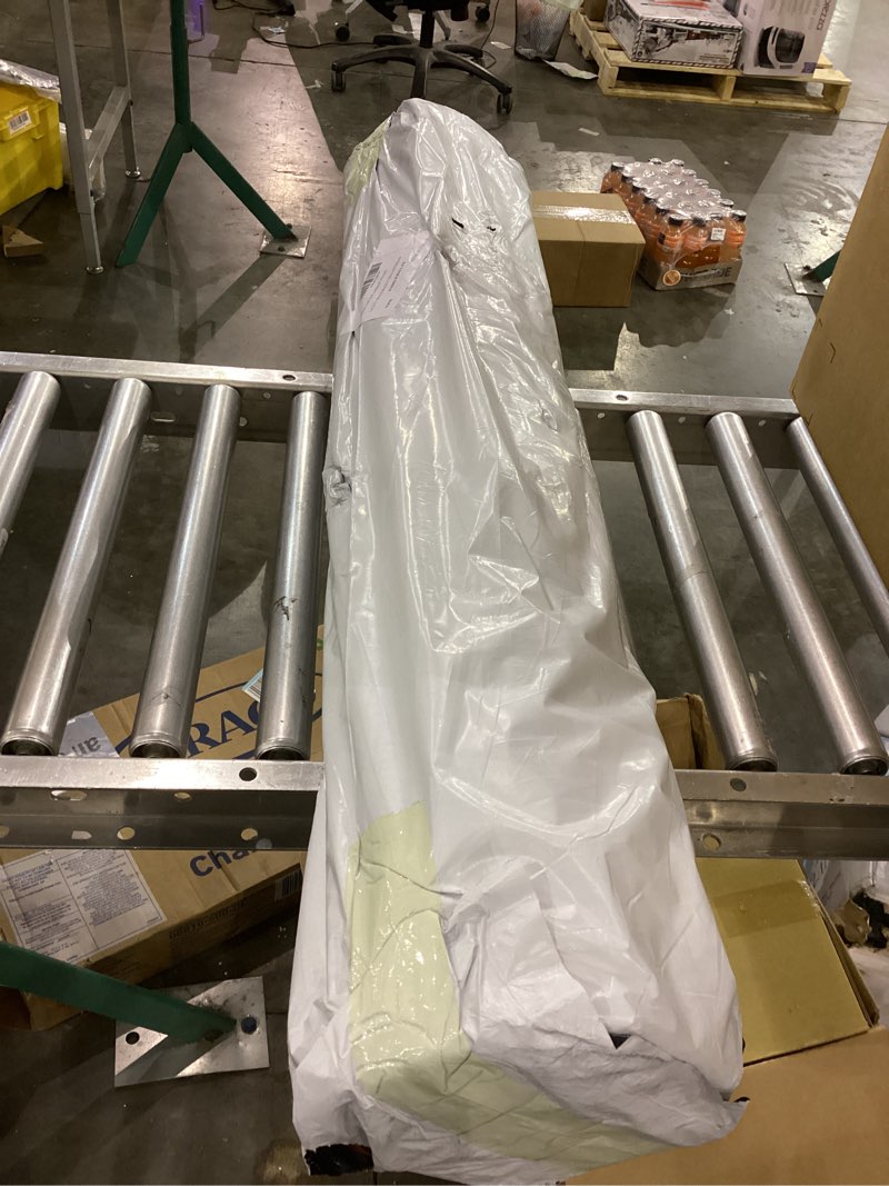 Condition photo showing New/Like New for jxgzyy Red Carpet Runner for Party, 2'11" x 9'10" Non Slip Runner Rug, Heavy Duty Indoor Outdoor Floor Mat for Wedding, Hollywood Movie Award Ceremony Decoration Dark Red Striped 2'11" x 9'10" (Rectangular)