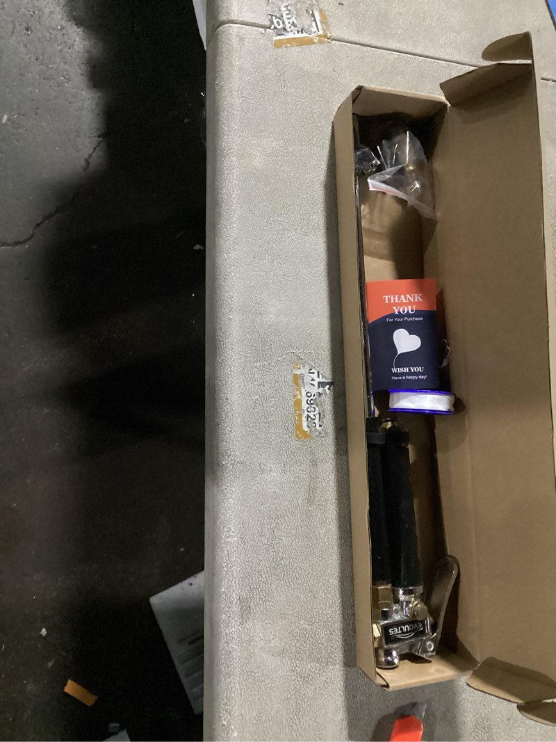 Condition photo showing Good Condition for Heavy Duty Tire Inflator with Pressure Gauge, 16.5 Inch Extended Dual Head Air Chuck with Pressure Gauge, 10-120 PSI, Semi Truck Tire Chuck for Rv Car Air Compressor Accessories